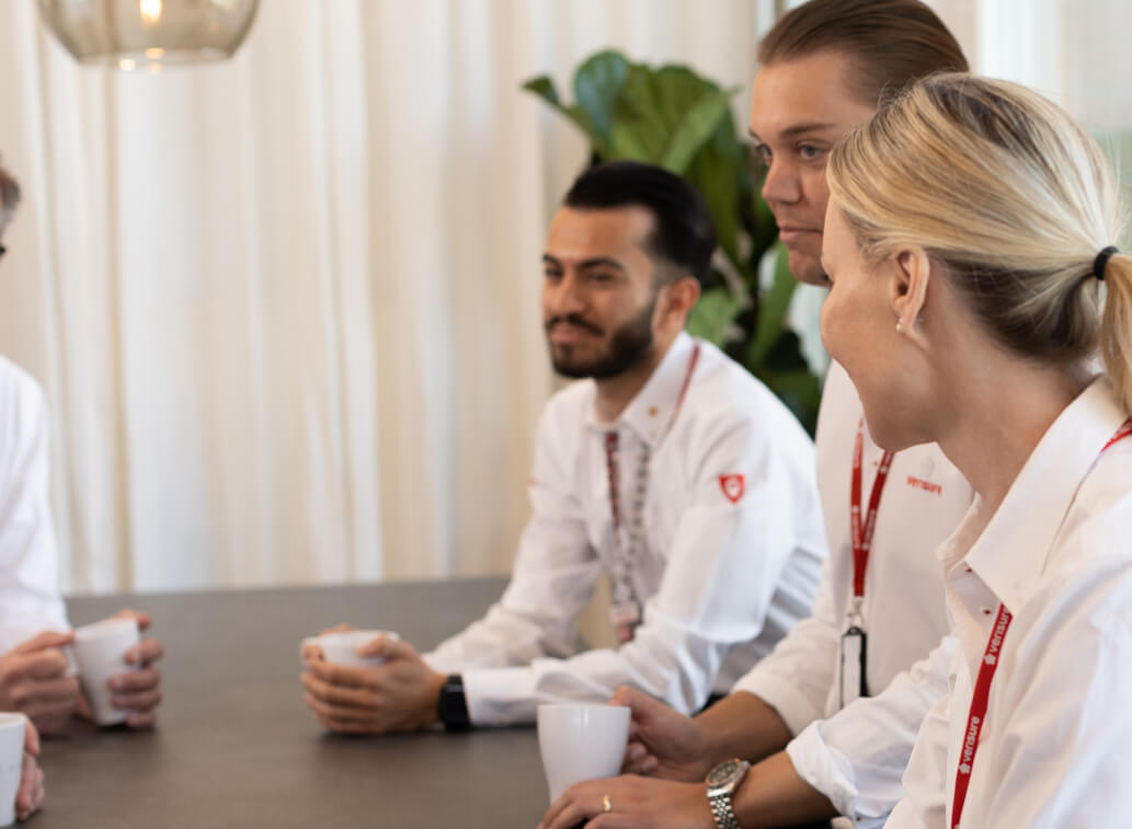 Verisure team having a meeting