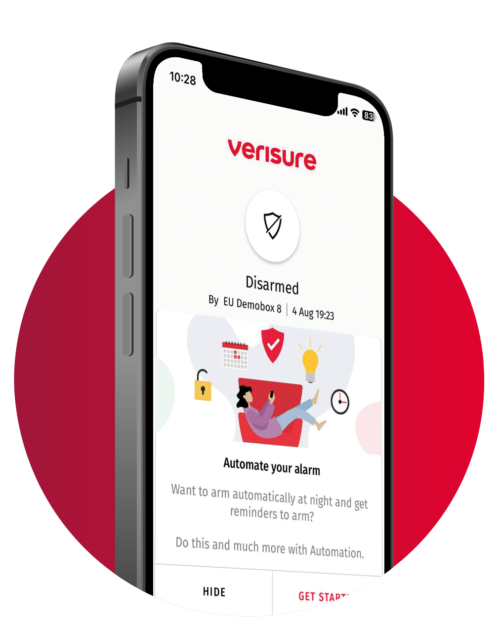 Our Service Verisure smart alarm system for homes and businesses
